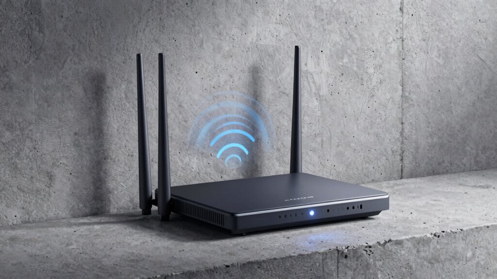 concrete wall wifi performance factors