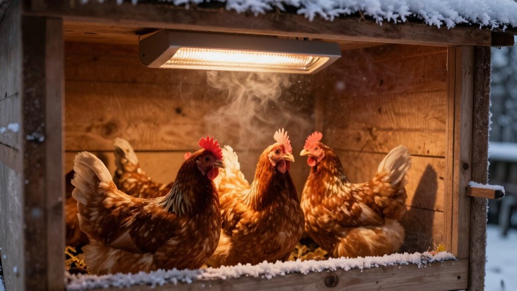 coop heater size efficiency safety