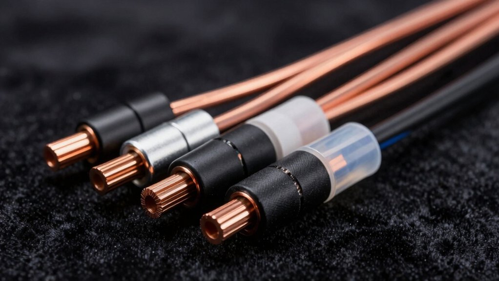 copper purity distance conductor type jacket durability