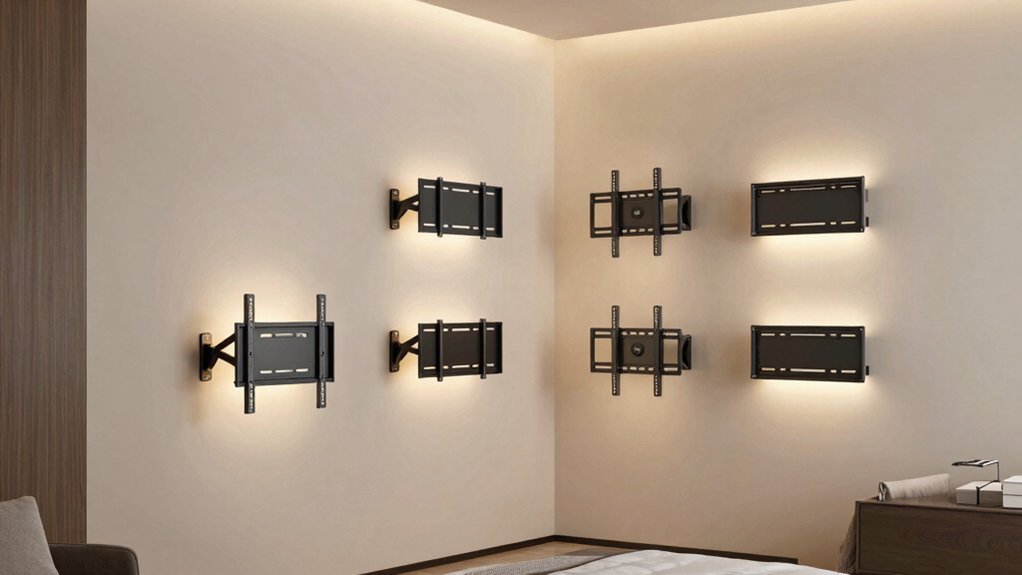 corner room space saving mounts