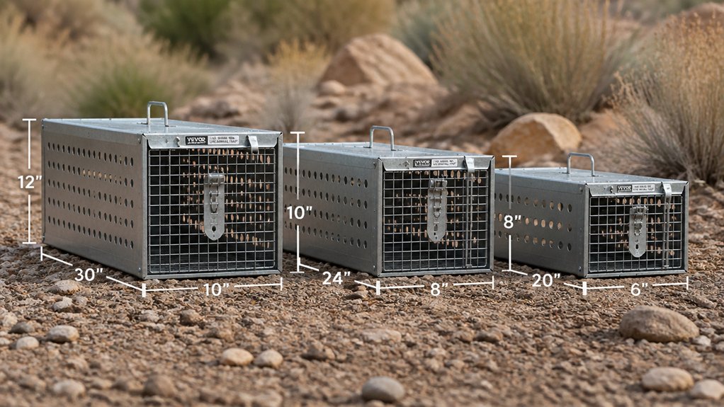 coyote live trap considerations