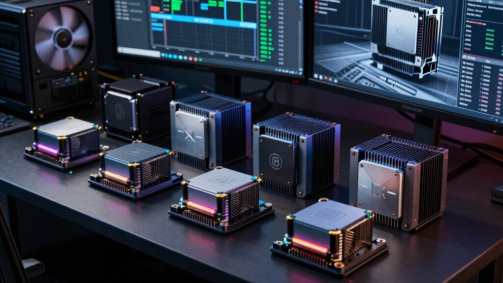 cpu choices cores threads clocks ram gpu storage