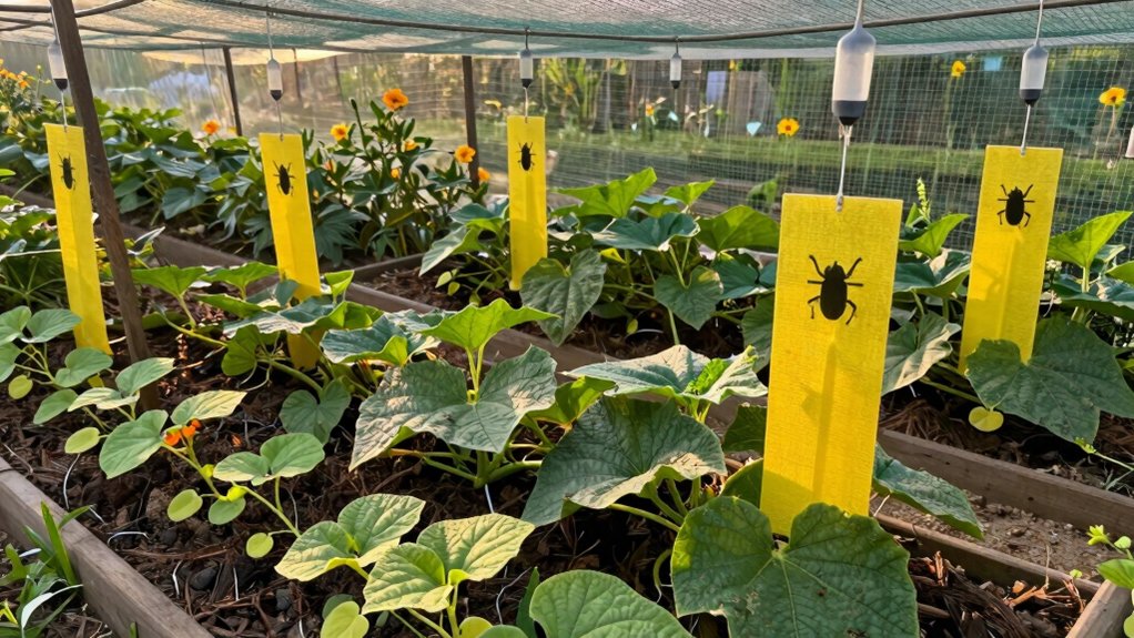 cucumber beetle trap considerations