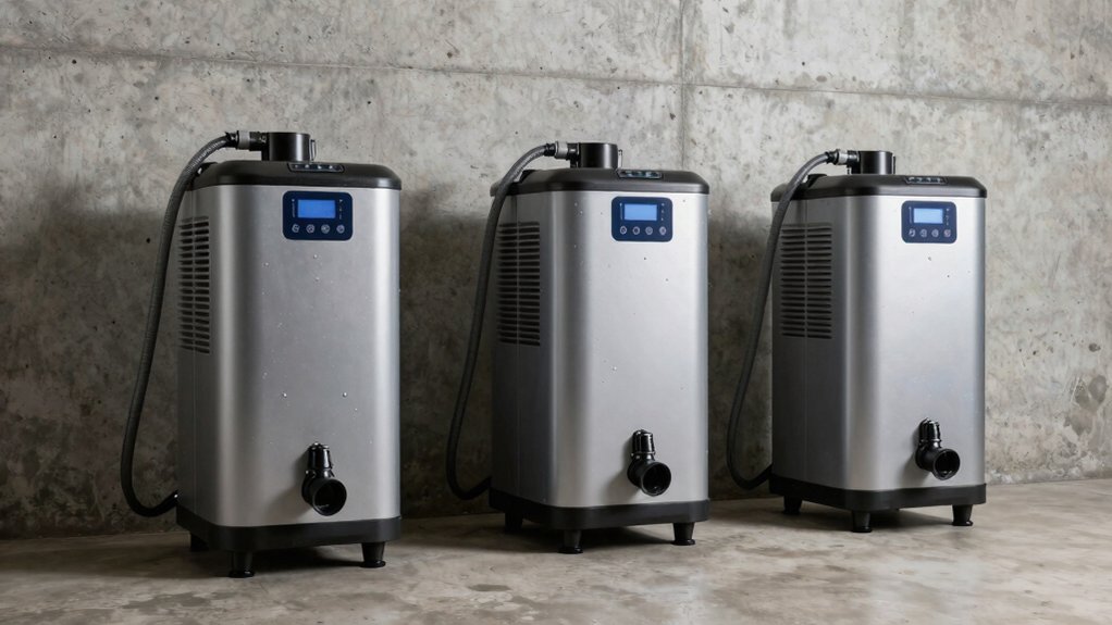 dehumidifier drainage and capacity considerations