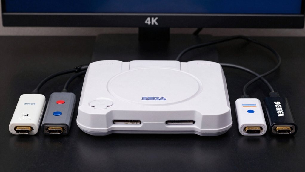 dreamcast hdmi adapter specifications and support