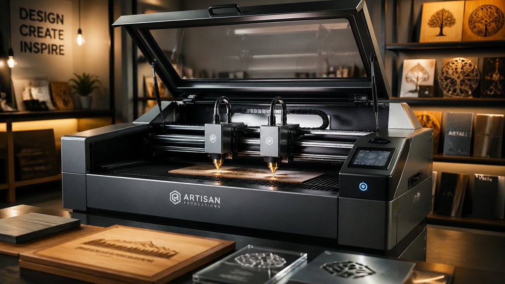 dual laser engraver capability considerations