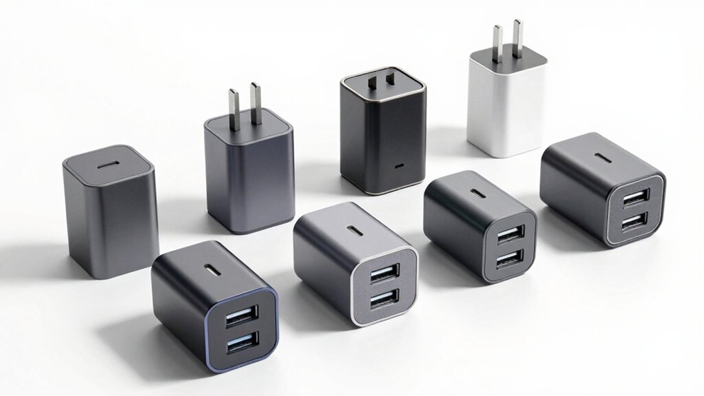 dual usb a and usb c charger options