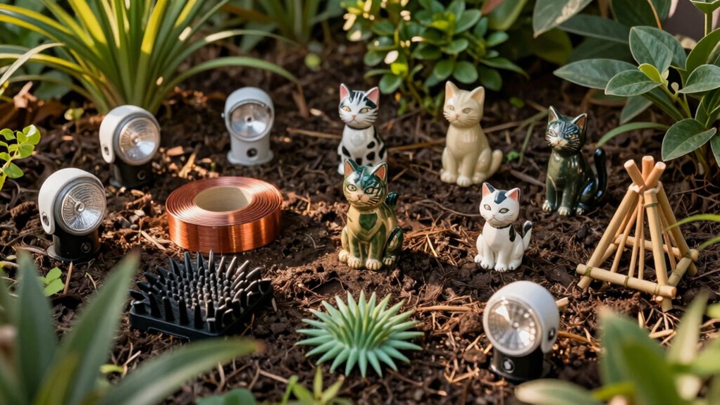 effective garden cat deterrents