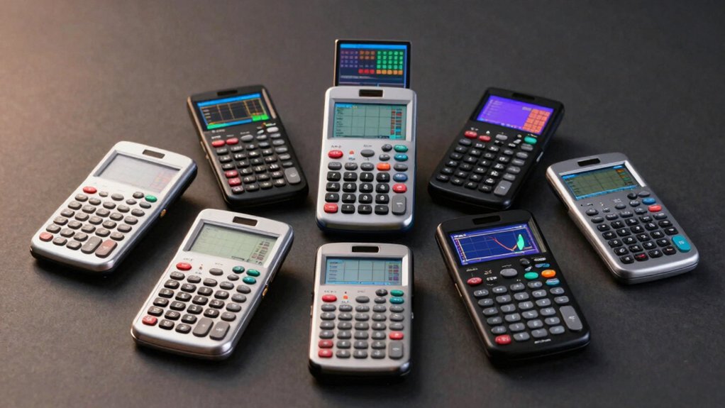 eight graphing calculators for statistics