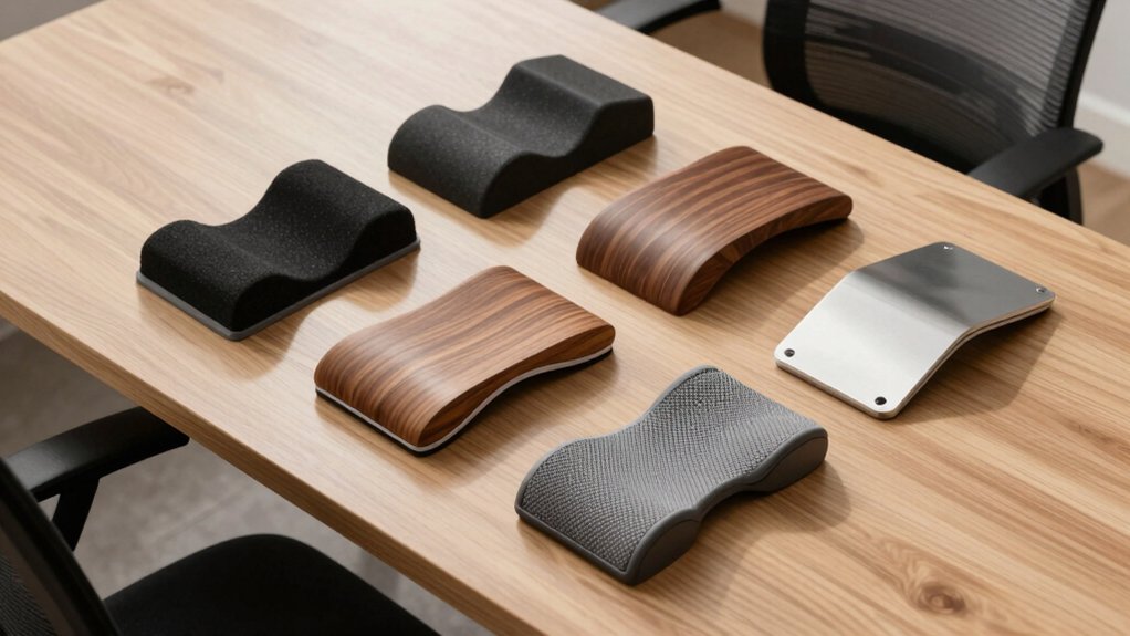 ergonomic footrests for comfort