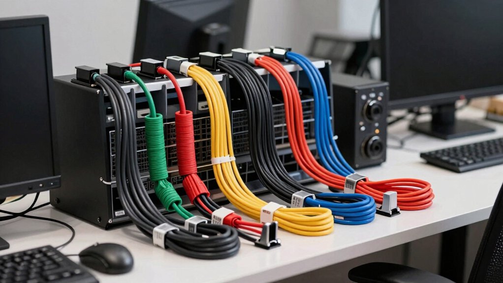 evaluating cables space capacity mounting compatibility