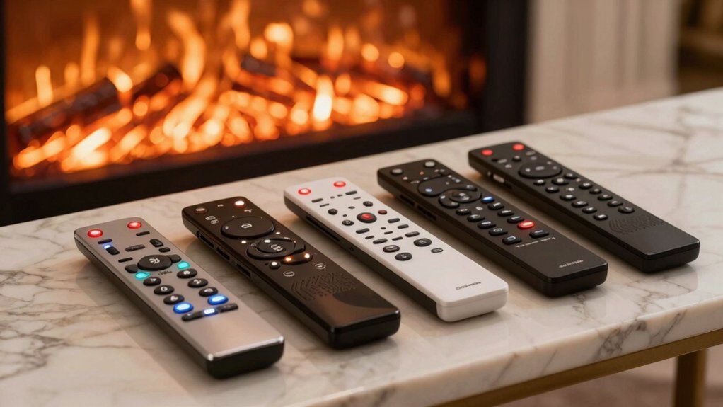 fireplace remote compatibility power range