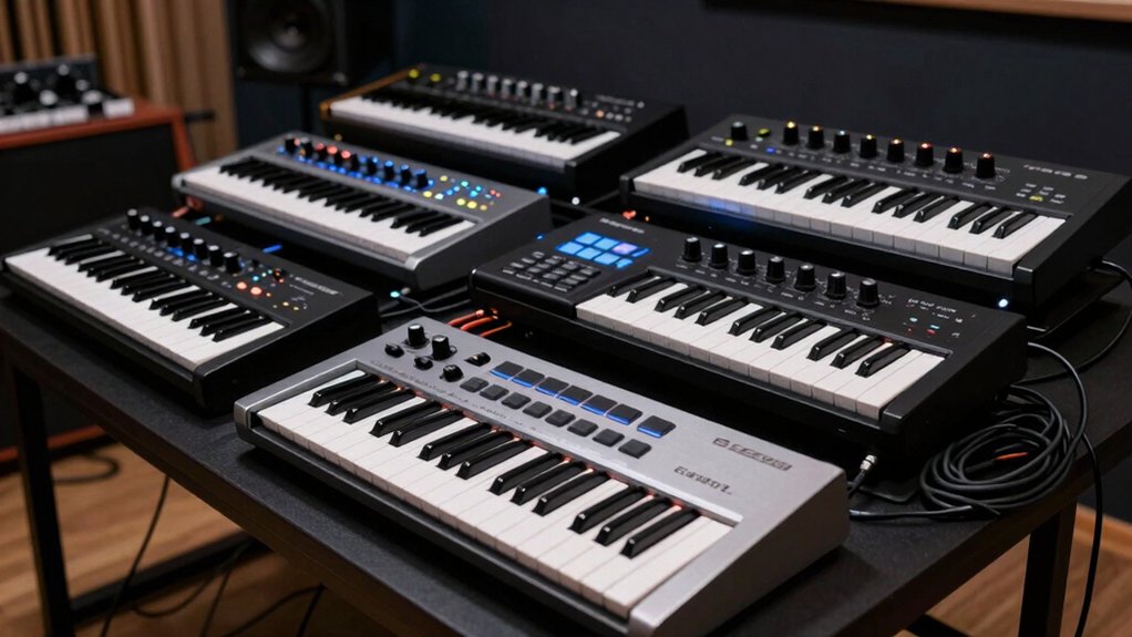 five best 25 key midi controllers