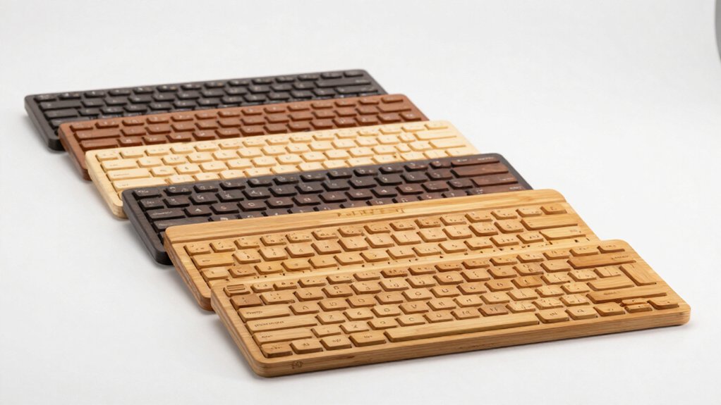 five best bamboo keyboards described