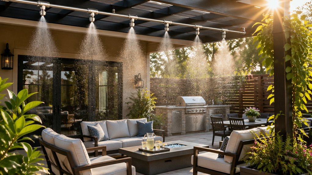 five best misting lines patios