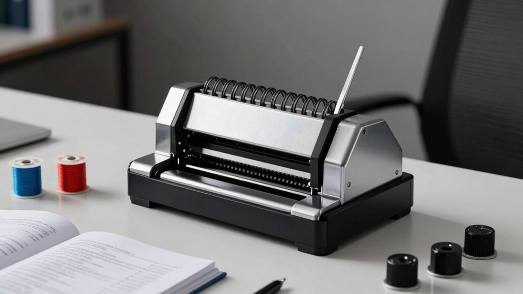 five binding factors punch size margin operation coil