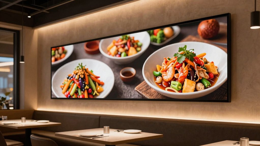 five factor digital menu considerations