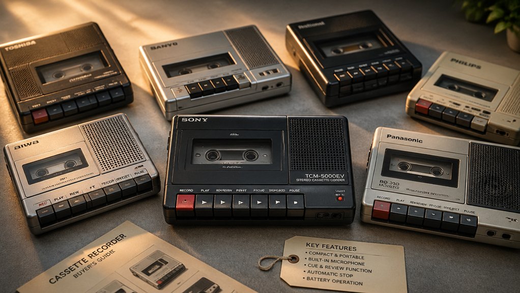 five factors determine portable cassette players
