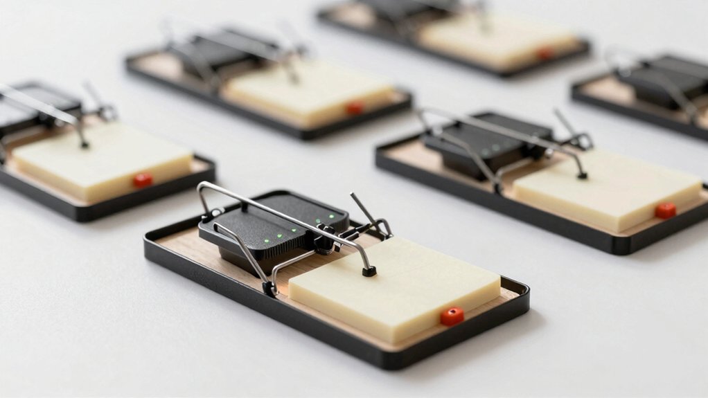 five factors for flea traps