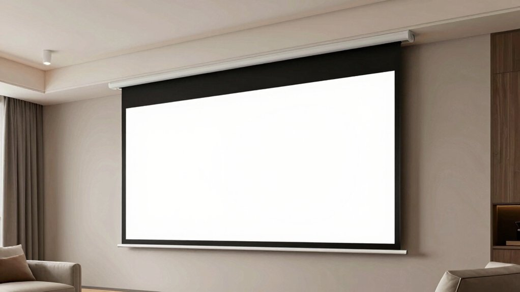 five factors for pull down screens