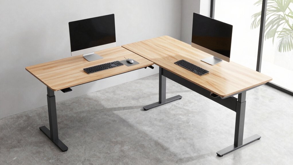 five factors for reversible l desk