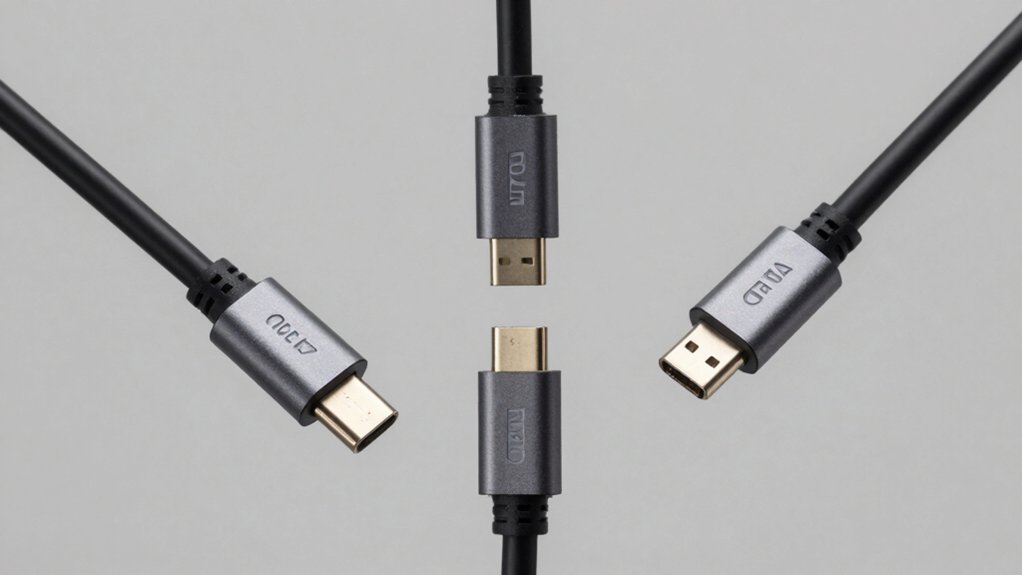 five factors shape right angle usb c cables