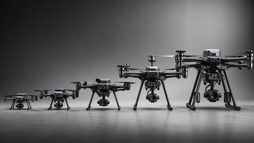 five high payload drones for professionals