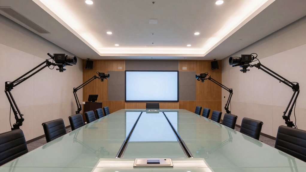 five key conferencing factors for large rooms