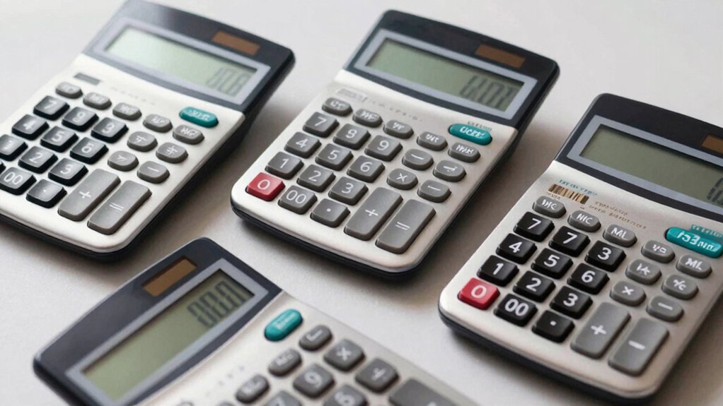five key factors for big button calculators