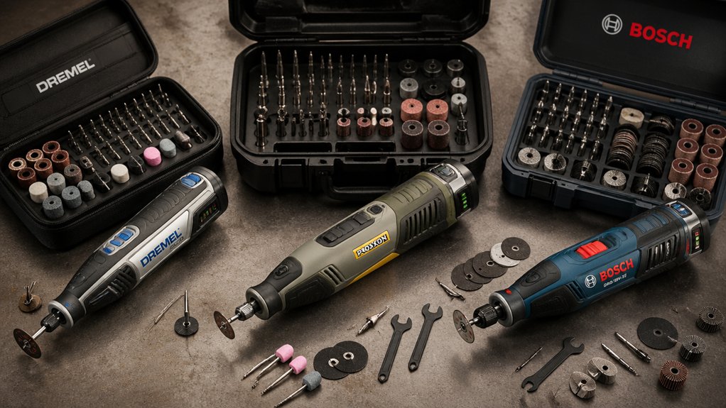 five key factors for cordless rotary tool kit selection