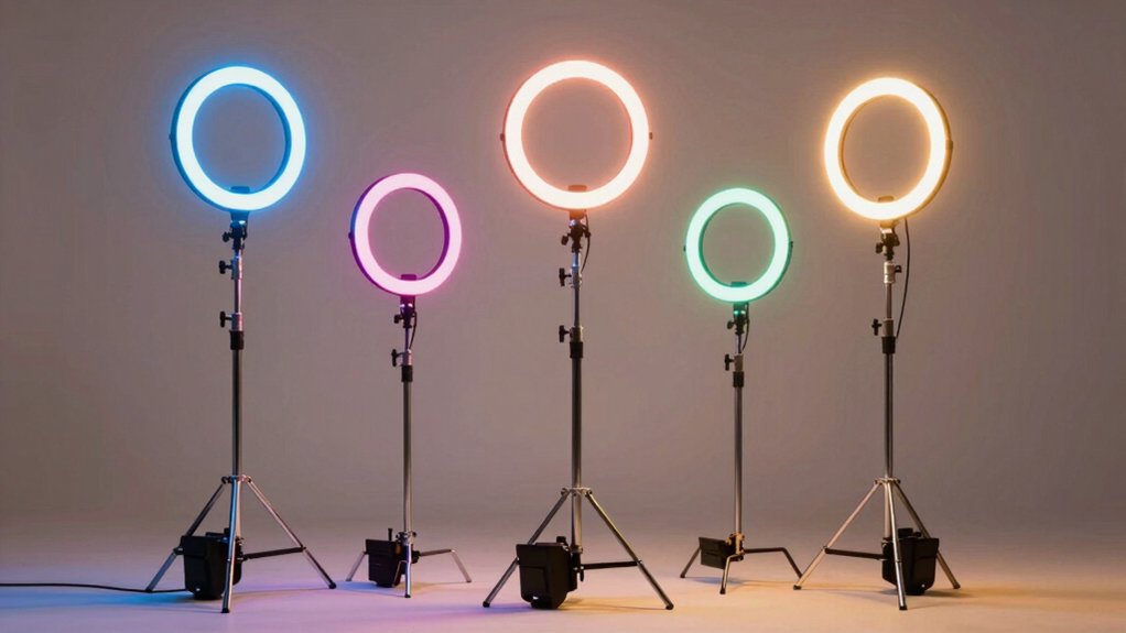 five key factors for rgb ring light stands