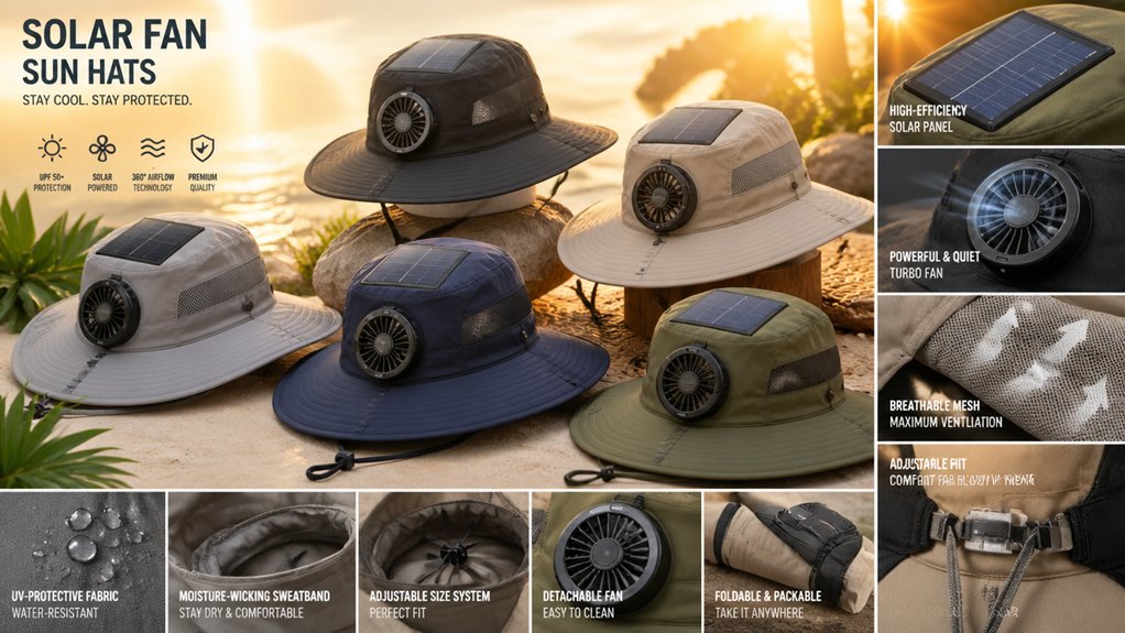 five key hat considerations uv battery speed material comfort