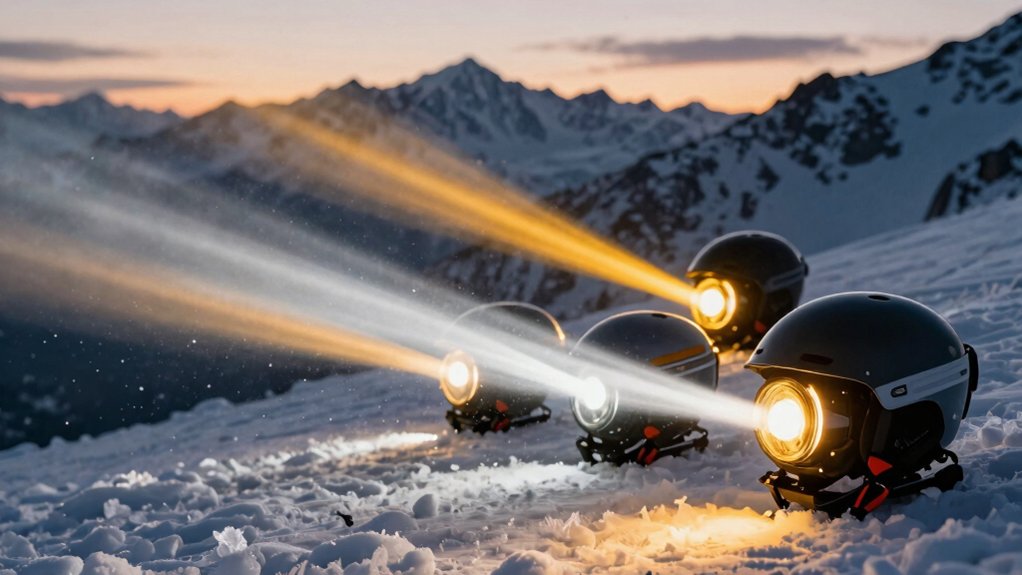 five key headlamp factors for ski touring