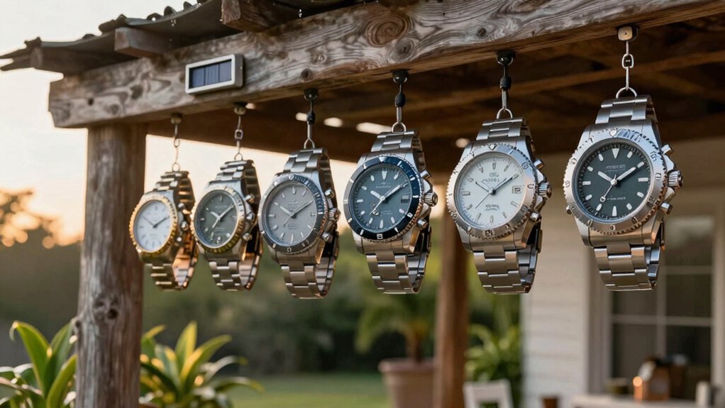 five key patio clock factors