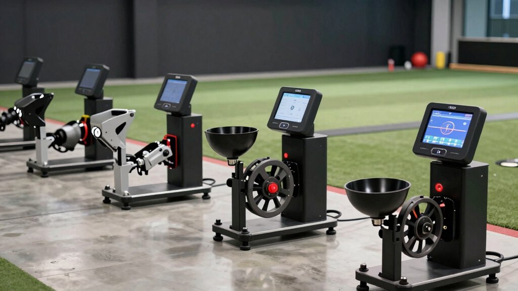 five key pitching machine factors
