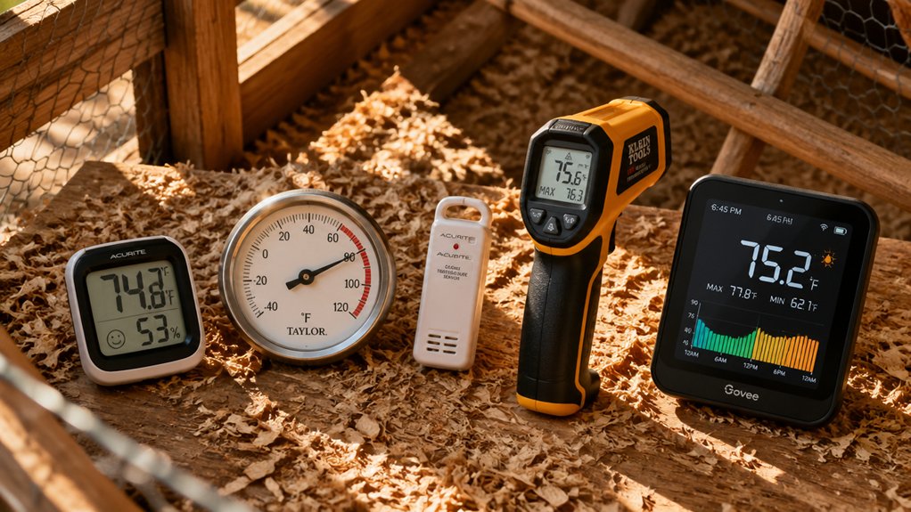 five key thermometer factors for coop monitor