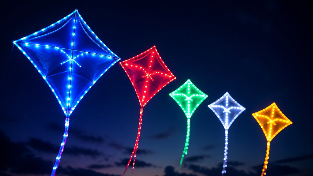 five kites glow all night