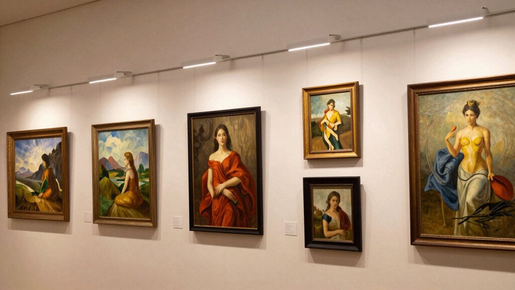 five lighting factors for artwork