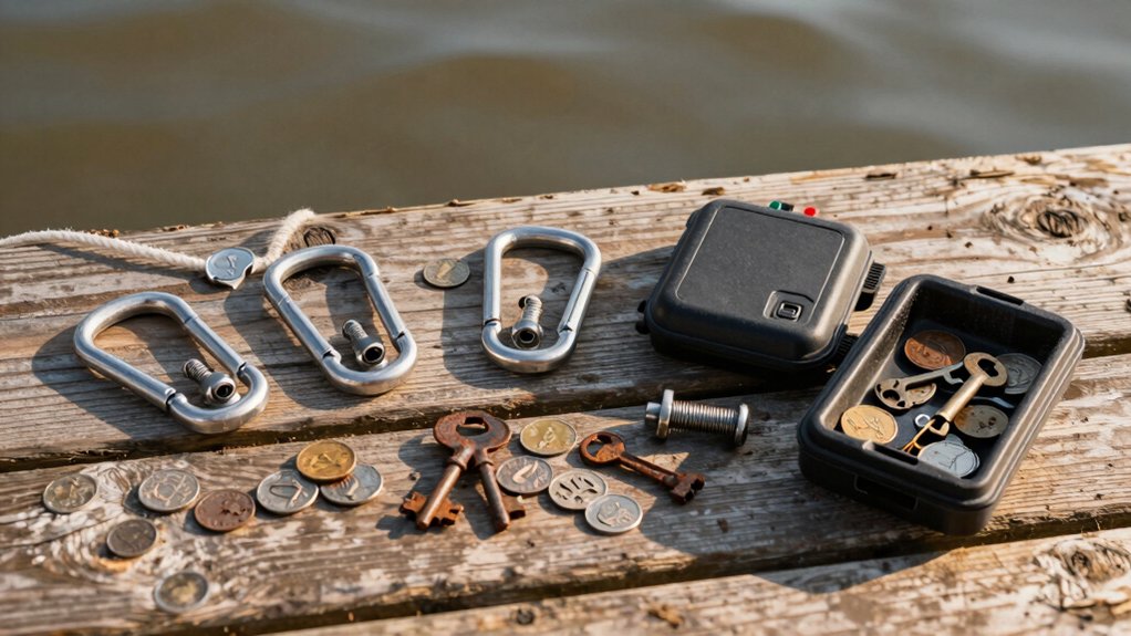 five magnet fishing kits surprises