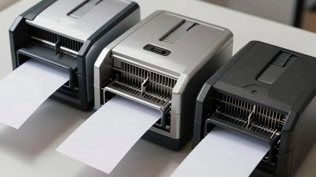 five shredding considerations capacity security run time noise bin