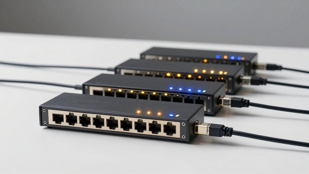 five spectrum switches delivering speed