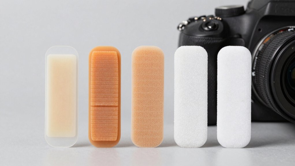 five top adhesive dash ccam pads