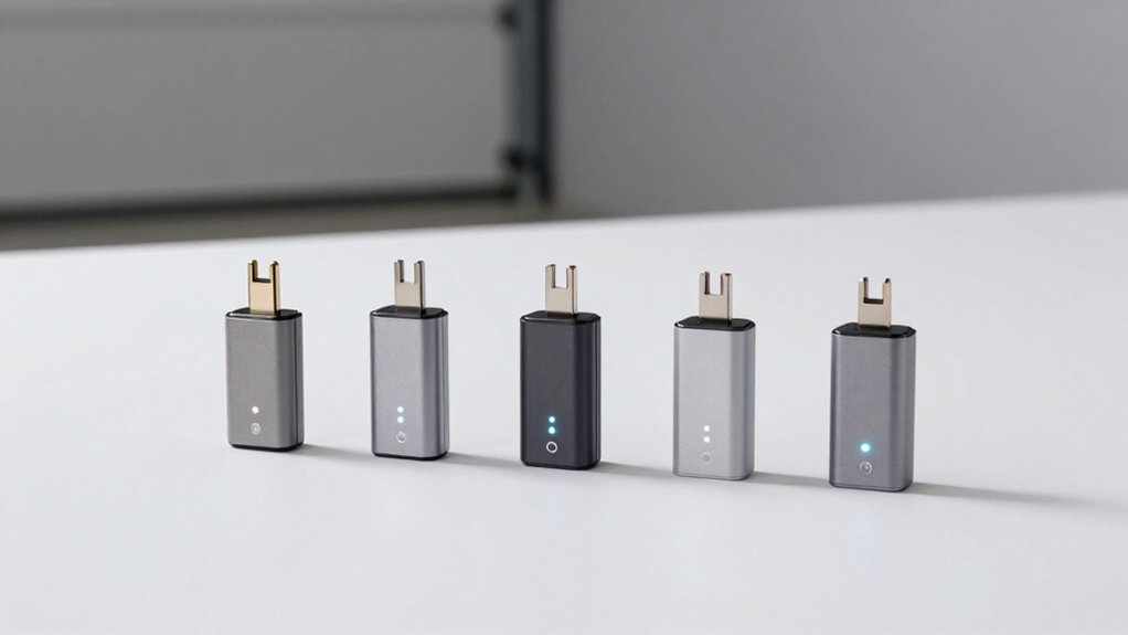 five wifi garage door adapters