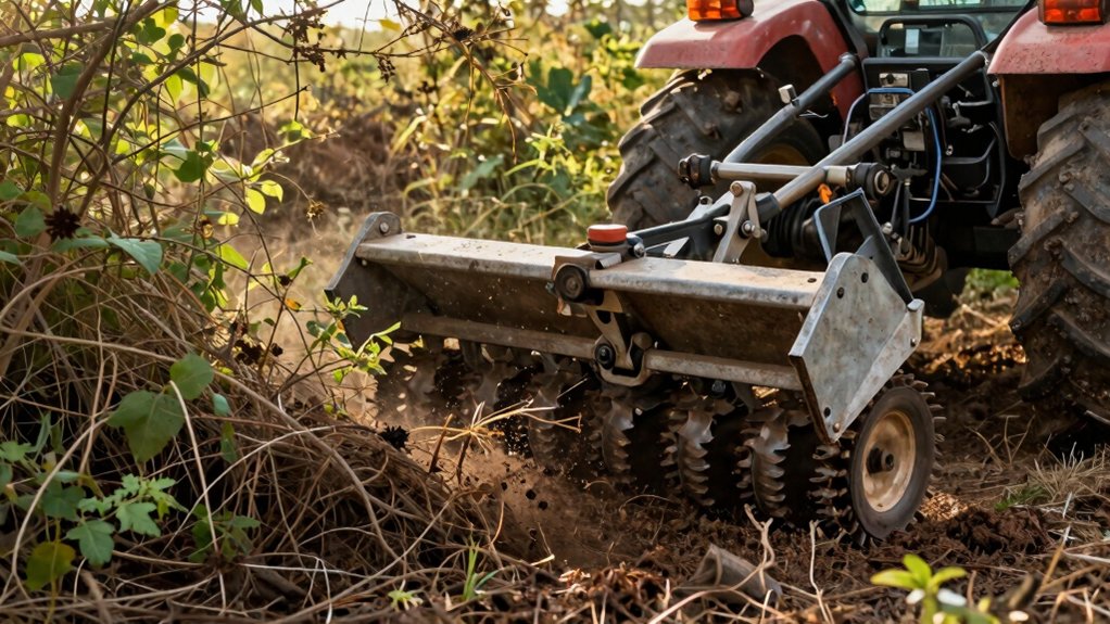 flail mower specs horsepower width hitch mulch vs discharge