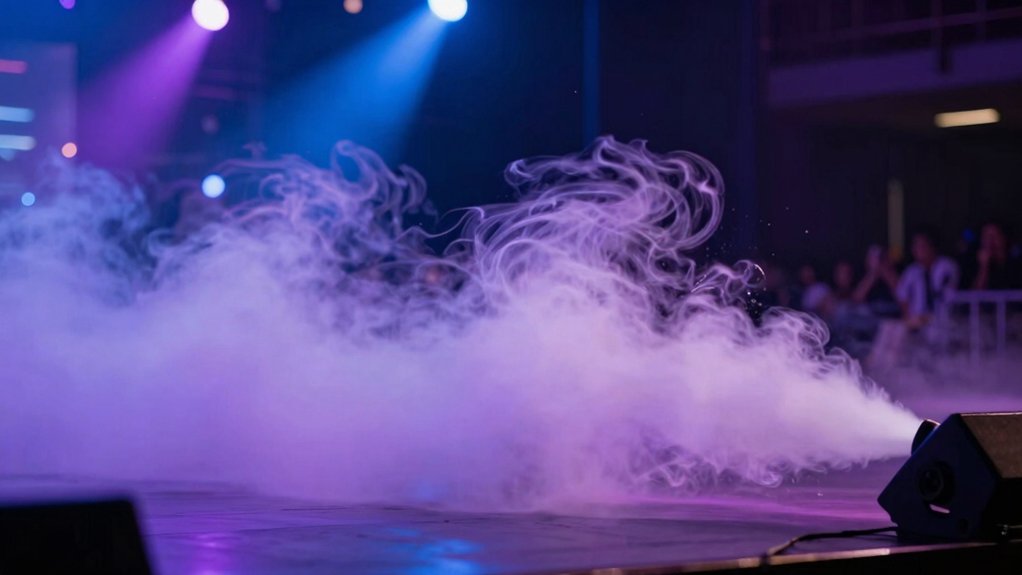 fog liquid wattage density duration safety