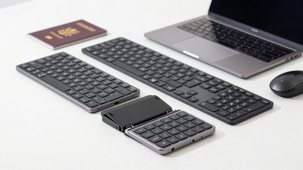 foldable keyboard travel companions