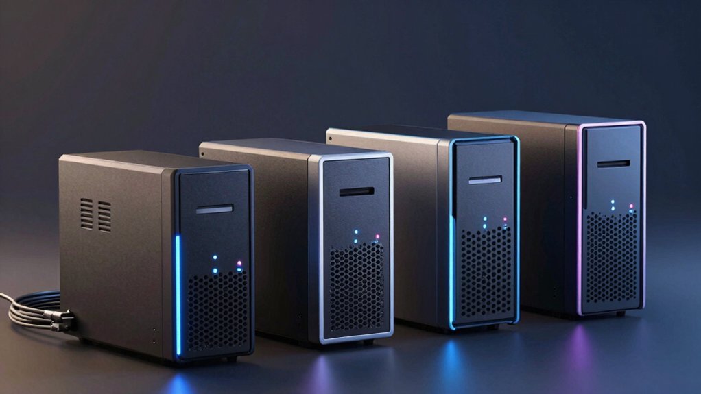 four bay nas specs capacity security