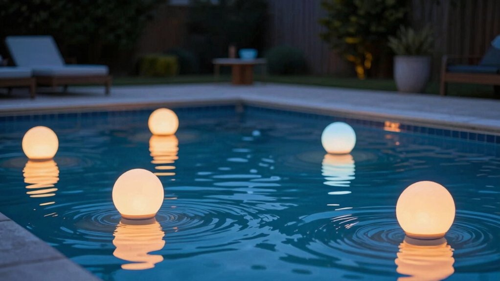 four factors for floating pool lights