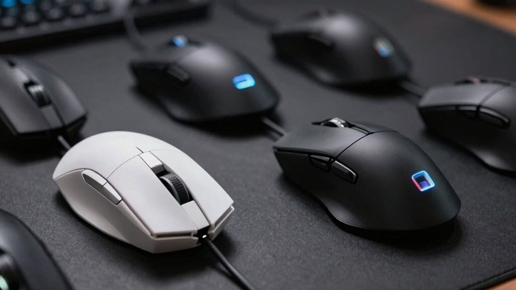 fps mouse sensor grip latency weight