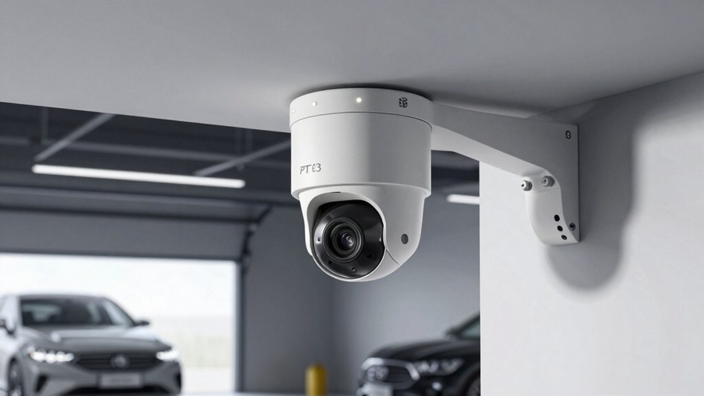 garage security camera considerations power installation video quality storage